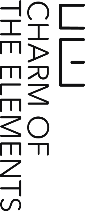 Charm of the elements logo design, minimalistic logo